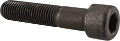 Value Collection - 1-8 UNC Hex Socket Drive, Socket Cap Screw - Alloy Steel, Black Oxide Finish, Partially Threaded, 4-3/4" Length Under Head - Americas Industrial Supply