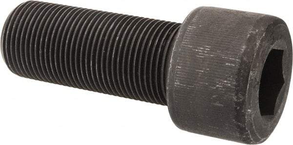 Value Collection - 1-14 UNF Hex Socket Drive, Socket Cap Screw - Alloy Steel, Black Oxide Finish, Fully Threaded, 2-1/2" Length Under Head - Americas Industrial Supply