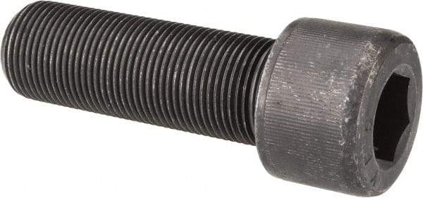 Value Collection - 1-14 UNF Hex Socket Drive, Socket Cap Screw - Alloy Steel, Black Oxide Finish, Fully Threaded, 3" Length Under Head - Americas Industrial Supply