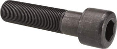 Value Collection - 1-14 UNF Hex Socket Drive, Socket Cap Screw - Alloy Steel, Black Oxide Finish, Partially Threaded, 4" Length Under Head - Americas Industrial Supply