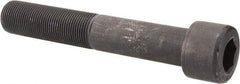 Value Collection - 1-14 UNF Hex Socket Drive, Socket Cap Screw - Alloy Steel, Black Oxide Finish, Partially Threaded, 6" Length Under Head - Americas Industrial Supply