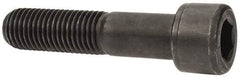 Value Collection - 1-1/8 - 7 UNC Hex Socket Drive, Socket Cap Screw - Alloy Steel, Black Oxide Finish, Partially Threaded, 5" Length Under Head - Americas Industrial Supply