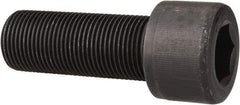 Value Collection - 1-1/8 - 12 UNF Hex Socket Drive, Socket Cap Screw - Alloy Steel, Black Oxide Finish, Fully Threaded, 3" Length Under Head - Americas Industrial Supply