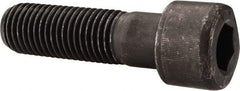 Value Collection - 1-1/2 - 6 UNC Hex Socket Drive, Socket Cap Screw - Alloy Steel, Black Oxide Finish, Partially Threaded, 5-1/2" Length Under Head - Americas Industrial Supply