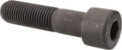 Value Collection - 1-1/2 - 6 UNC Hex Socket Drive, Socket Cap Screw - Alloy Steel, Black Oxide Finish, Partially Threaded, 6" Length Under Head - Americas Industrial Supply