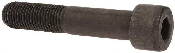 Value Collection - 1-1/2 - 6 UNC Hex Socket Drive, Socket Cap Screw - Alloy Steel, Black Oxide Finish, Partially Threaded, 8" Length Under Head - Americas Industrial Supply