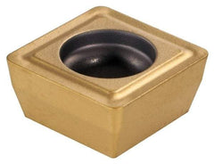 Komet - SOEX090408 01 Grade BK8425 Carbide Indexable Drill Insert - TiAlN/TiN Finish, Square, 3/8" Inscribed Circle - Americas Industrial Supply