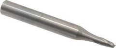 Onsrud - 1/8" Cutting Diam x 1/4" Length of Cut, 2 Flute, Upcut Spiral Router Bit - Uncoated, Right Hand Cut, Solid Carbide, 2" OAL x 1/4" Shank Diam, Bottom-Surfacing, 30° Helix Angle - Americas Industrial Supply