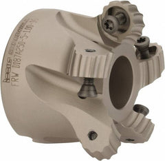 Iscar - 1.87" Cut Diam, 0.315" Max Depth, 1" Arbor Hole, 5 Inserts, RC.. 1607 Insert Style, Indexable Copy Face Mill - FRW Cutter Style, 1-3/4 High, Through Coolant, Series MillShred - Americas Industrial Supply