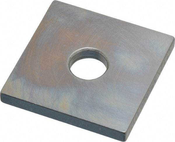 Mitutoyo - 0.112" Square Steel Gage Block - Accuracy Grade 0, Includes Certificate of Inspection - Americas Industrial Supply