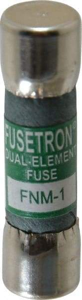 Cooper Bussmann - 250 VAC, 1 Amp, Time Delay General Purpose Fuse - Fuse Holder Mount, 1-1/2" OAL, 10 at 125 V kA Rating, 13/32" Diam - Americas Industrial Supply