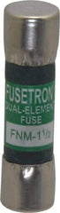 Cooper Bussmann - 250 VAC, 1.5 Amp, Time Delay General Purpose Fuse - Fuse Holder Mount, 1-1/2" OAL, 10 at 125 V kA Rating, 13/32" Diam - Americas Industrial Supply