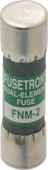 Cooper Bussmann - 250 VAC, 2 Amp, Time Delay General Purpose Fuse - Fuse Holder Mount, 1-1/2" OAL, 10 at 125 V kA Rating, 13/32" Diam - Americas Industrial Supply