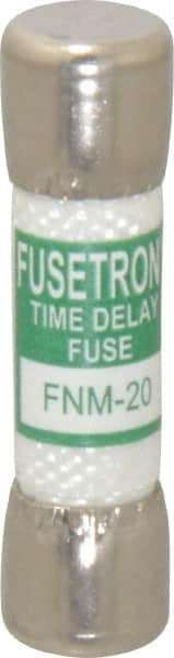 Cooper Bussmann - 250 VAC, 20 Amp, Time Delay General Purpose Fuse - Fuse Holder Mount, 1-1/2" OAL, 10 at AC kA Rating, 13/32" Diam - Americas Industrial Supply