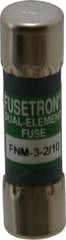 Cooper Bussmann - 250 VAC, 3.2 Amp, Time Delay General Purpose Fuse - Fuse Holder Mount, 1-1/2" OAL, 10 at 125 V kA Rating, 13/32" Diam - Americas Industrial Supply