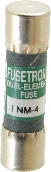 Cooper Bussmann - 250 VAC, 4 Amp, Time Delay General Purpose Fuse - Fuse Holder Mount, 1-1/2" OAL, 10 at 125 V kA Rating, 13/32" Diam - Americas Industrial Supply