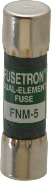 Cooper Bussmann - 250 VAC, 5 Amp, Time Delay General Purpose Fuse - Fuse Holder Mount, 1-1/2" OAL, 10 at 125 V kA Rating, 13/32" Diam - Americas Industrial Supply