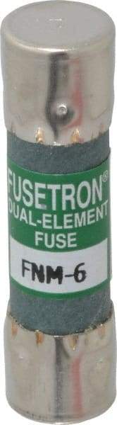 Cooper Bussmann - 250 VAC, 6 Amp, Time Delay General Purpose Fuse - Fuse Holder Mount, 1-1/2" OAL, 10 at 125 V kA Rating, 13/32" Diam - Americas Industrial Supply