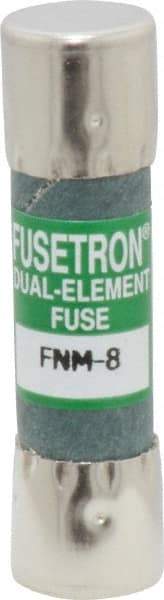 Cooper Bussmann - 250 VAC, 8 Amp, Time Delay General Purpose Fuse - Fuse Holder Mount, 1-1/2" OAL, 10 at 125 V kA Rating, 13/32" Diam - Americas Industrial Supply