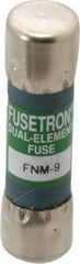 Cooper Bussmann - 250 VAC, 9 Amp, Time Delay General Purpose Fuse - Fuse Holder Mount, 1-1/2" OAL, 10 at 125 V kA Rating, 13/32" Diam - Americas Industrial Supply