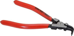 Knipex - External Retaining Ring Pliers - 5" OAL, Bent Nose - Americas Industrial Supply