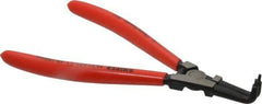 Knipex - External Retaining Ring Pliers - 8-1/2" OAL, Bent Nose - Americas Industrial Supply