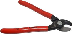 Knipex - 6-1/2" OAL, 12 AWG Capacity, Cable Cutter - Ergo Dual Component Handle - Americas Industrial Supply