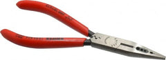Knipex - 6-1/4" OAL, Electrician's Pliers - Standard Jaw, Standard Head - Americas Industrial Supply