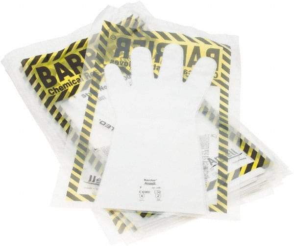 Ansell - Size 7, 2.5 mil Thick, Chemical Resistant Gloves - Americas Industrial Supply