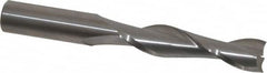 Onsrud - 1/2" Cutting Diam x 2-1/8" Length of Cut, 2 Flute, Upcut Spiral Router Bit - Uncoated, Right Hand Cut, Solid Carbide, 4" OAL x 1/2" Shank Diam, Double Edge, 30° Helix Angle - Americas Industrial Supply