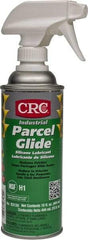 CRC - 16 oz Trigger Spray Can Nondrying Film/Silicone Penetrant/Lubricant - Clear & White, -40°F to 400°F, Food Grade - Americas Industrial Supply