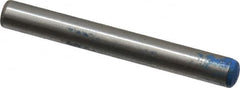 Metric Blue - 6mm Diam x 50mm Pin Length Alloy Steel Pull Out Dowel Pin - 1 Beveled & 1 Threaded End - Americas Industrial Supply