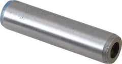 Metric Blue - 12mm Diam x 50mm Pin Length Alloy Steel Pull Out Dowel Pin - 1 Beveled & 1 Threaded End - Americas Industrial Supply