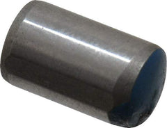 Metric Blue - 6mm Diam x 10mm Pin Length Alloy Steel Pull Out Dowel Pin - 1 Beveled & 1 Threaded End - Americas Industrial Supply