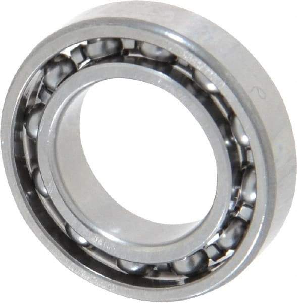 SKF - 12mm Bore Diam, 21mm OD, Open Thin Section Radial Ball Bearing - 5mm Wide, 1 Row, Round Bore, 151 Lb Static Capacity, 321 Lb Dynamic Capacity - Americas Industrial Supply