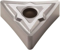 Seco - TNMP332 MF1 Grade 890 Carbide Turning Insert - Uncoated, 60° Triangle, 3/8" Inscr Circle, 3/16" Thick, 1/32" Corner Radius - Americas Industrial Supply