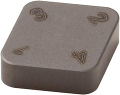 Seco - CNMN434 Grade CBN300 PCBN Turning Insert - Uncoated, 80° Diamond, 1/2" Inscr Circle, 3/16" Thick, 1/16" Corner Radius - Americas Industrial Supply