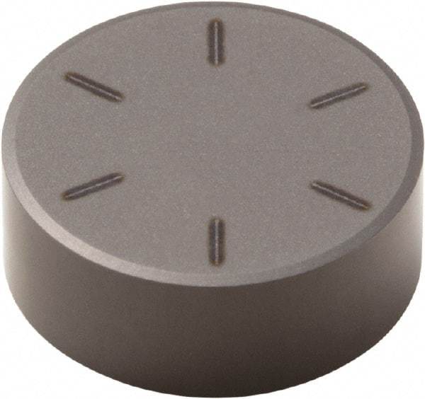 Seco - RNMN43 Grade CBN300 PCBN Turning Insert - Uncoated, Round, 1/2" Inscr Circle, 3/16" Thick - Americas Industrial Supply