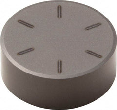 Seco - RNMN43 Grade CBN300 PCBN Turning Insert - Uncoated, Round, 1/2" Inscr Circle, 3/16" Thick - Americas Industrial Supply