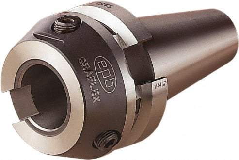 Seco - Graflex 2 System Size, BT50 Taper, Modular Tool Holding System Adapter - 4.331" Projection, 8.339" OAL, Through Coolant - Exact Industrial Supply