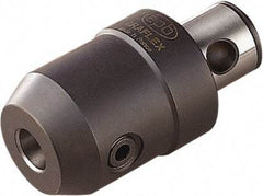 Seco - Graflex 6 Modular Connection 25mm Hole End Mill Holder/Adapter - 65mm Nose Diam, 3.15" Projection, Through-Spindle Coolant - Exact Industrial Supply