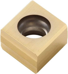 Seco - 335.181005 M10 Grade T25M Carbide Milling Insert - TiCN/TiC/TiCN/TiN Finish, 0.213" Thick - Americas Industrial Supply