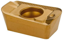 Seco - APKX160434 ME12 Grade T25M Carbide Milling Insert - TiCN/TiC/TiCN/TiN Finish, 0.223" Thick, 0.134" Corner Radius - Americas Industrial Supply