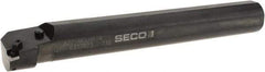 Seco - 2.56" Min Bore Diam, 16" OAL, 2" Shank Diam, A-MCLN Indexable Boring Bar - CNMG 432 Insert, Pin & Clamp Holding Method - Americas Industrial Supply