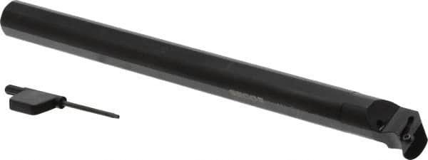 Seco - 1-1/8" Min Bore Diam, 10" OAL, 3/4" Shank Diam, Indexable Boring Bar - VBMT 21.5.. Insert, Screw Holding Method - Americas Industrial Supply