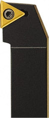 Seco - STGC, Left Hand Cut, 90° Lead Angle, 5/8" Shank Height x 5/8" Shank Width, Neutral Rake Indexable Turning Toolholder - 4" OAL, TC..32.5.. Insert Compatibility, Series Multi-Directional Turning (MDT) - Americas Industrial Supply