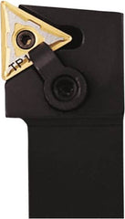 Seco - MTGN, Left Hand Cut, 90° Lead Angle, 1/2" Shank Height x 1/2" Shank Width, Negative Rake Indexable Turning Toolholder - 4" OAL, TNMG 221 Insert Compatibility, Series Multi-Directional Turning (MDT) - Americas Industrial Supply