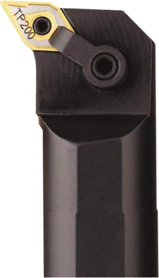 Seco - 3" Min Bore Diam, 16" OAL, 2" Shank Diam, A-MDUN Indexable Boring Bar - DNMG 432 Insert, Pin & Clamp Holding Method - Americas Industrial Supply