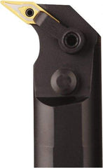 Seco - 2-1/4" Min Bore Diam, 14" OAL, 1-1/4" Shank Diam, A-MVUN Indexable Boring Bar - VNMU 2.531 Insert, Pin & Clamp Holding Method - Americas Industrial Supply