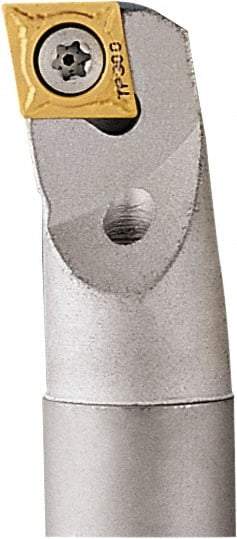 Seco - 22mm Min Bore Diam, 230mm OAL, 16mm Shank Diam, E-SCFC Indexable Boring Bar - 34mm Max Bore Depth, CC.. 09T3.. Insert, Screw Holding Method - Americas Industrial Supply